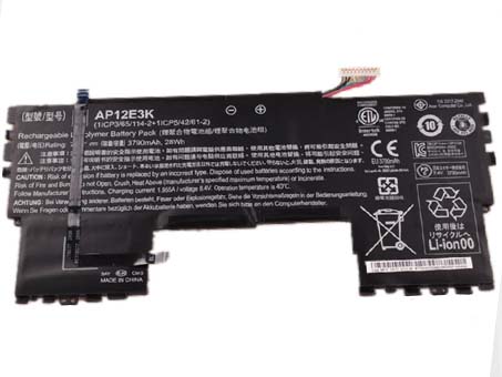 Batería para AP16J8K-3ICP6/55/acer-AP12E3K